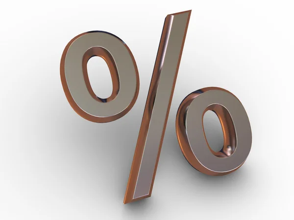 Percentage. — Stockfoto