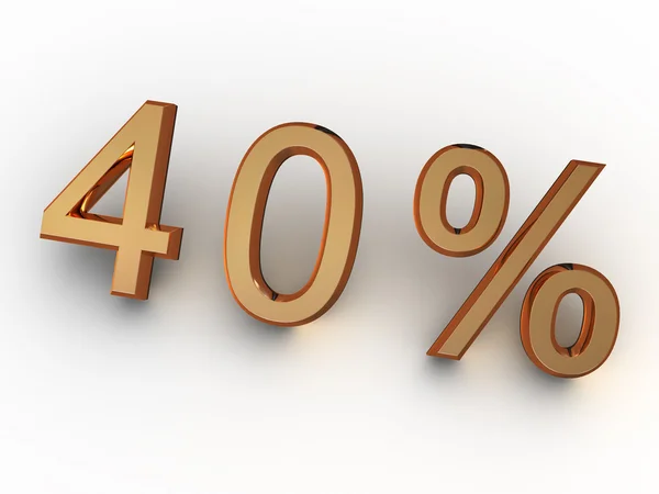 Porcentaje. —  Fotos de Stock