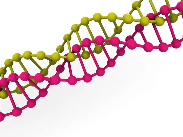 Ген в ДНК . — стоковое фото