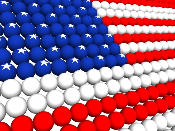 stock image The American flag