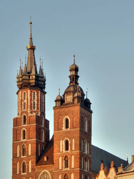Cracovia. Una parte antigua de la ciudad . — Foto de Stock