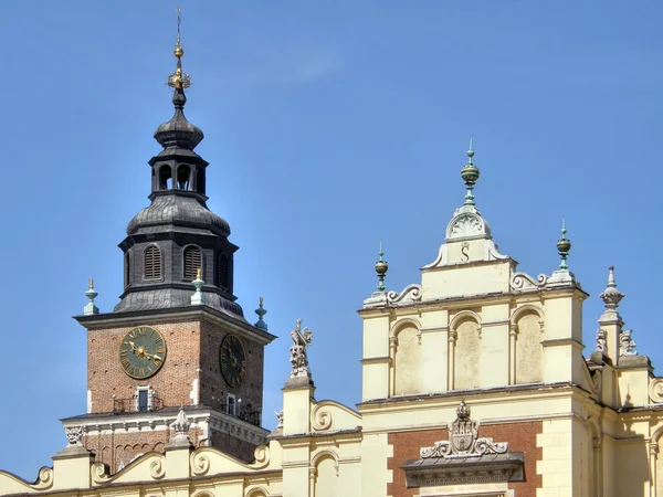 Krakow. şehir antik bir parçası. — Stok fotoğraf