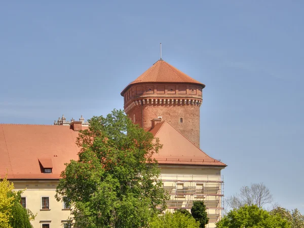 Wawel. Krakau. ein alter Teil der Stadt. — Stockfoto