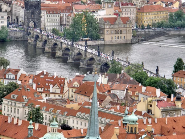 Eski bir şehir. Prag. — Stok fotoğraf