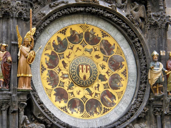 Relógios antigos. Praga . — Fotografia de Stock