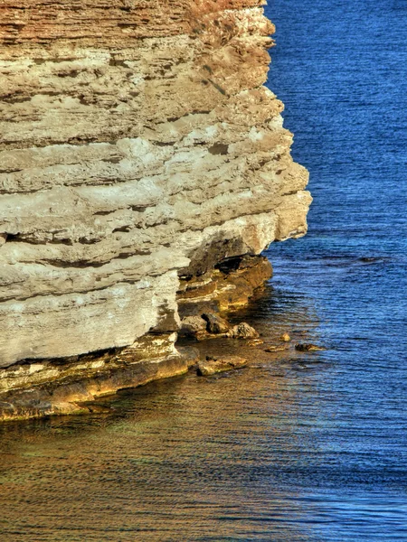 美しい海の海岸。西部のクリミア半島. — ストック写真