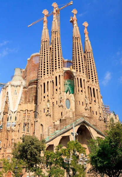 Sagrada Familia en Barcelona, España —  Fotos de Stock