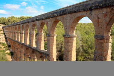 tarragona, İspanya Roma su kemeri