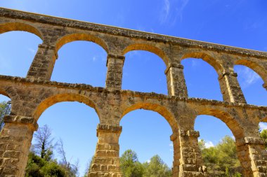 tarragona, İspanya Roma su kemeri