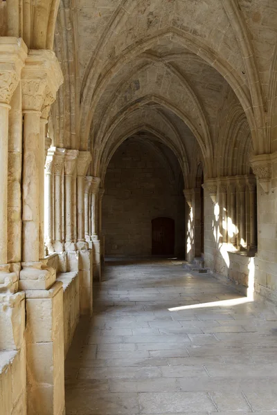 Cloister of Poblet — Stock Photo, Image