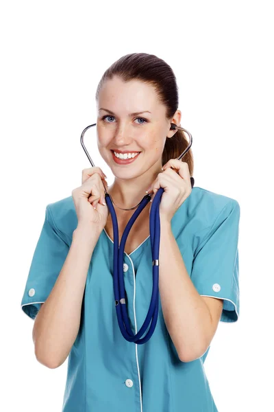 Snygg kvinnliga läkare — Stockfoto