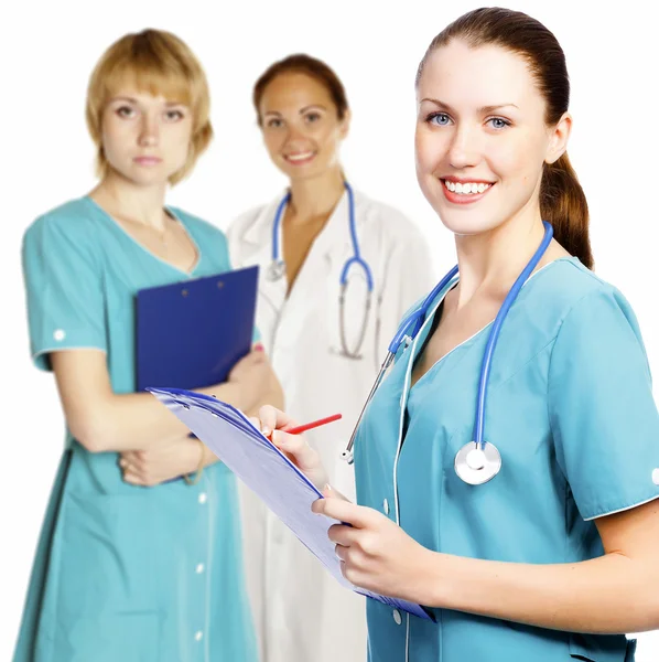 Enfermeiras ou médicas — Fotografia de Stock