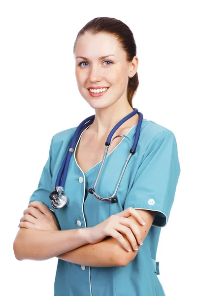 Mulher médica confiante — Fotografia de Stock
