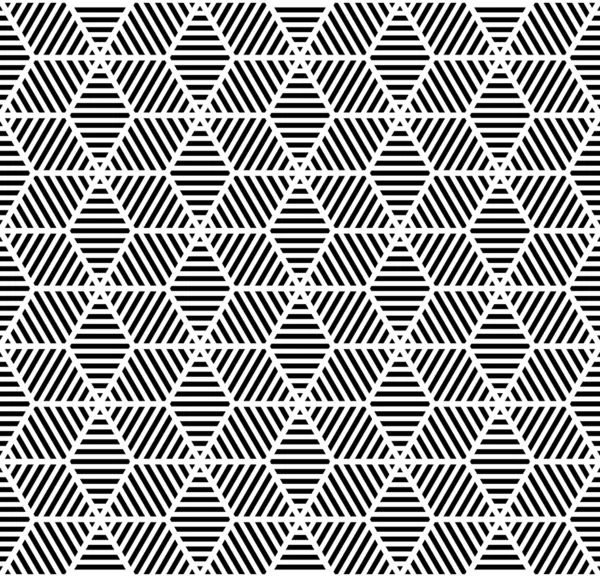 Nahtlose geometrische Muster. — Stockvektor