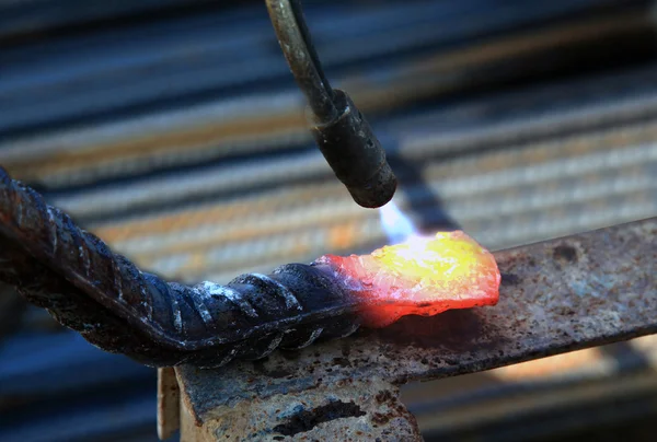 Çelik Isıtma — Stok fotoğraf