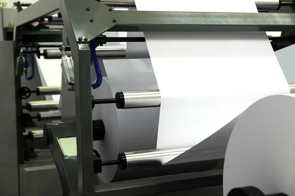 Máquina de impressão offset grande — Fotografia de Stock