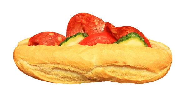 Sub sanduíche — Fotografia de Stock