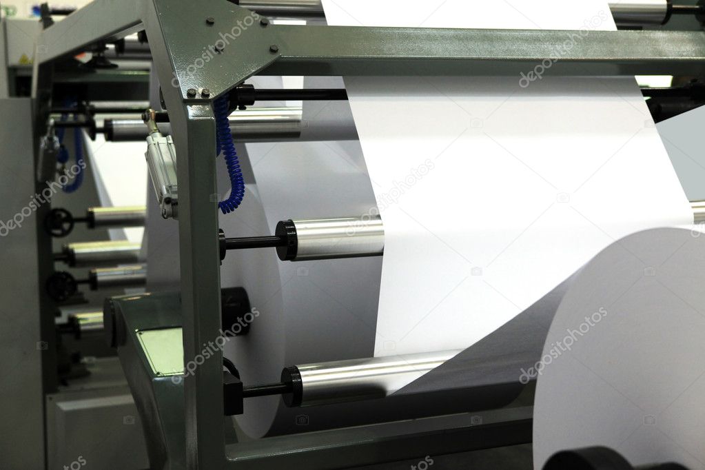 Big offset print machine