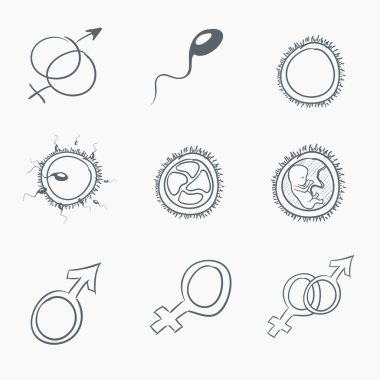 Sketch Icon Set clipart