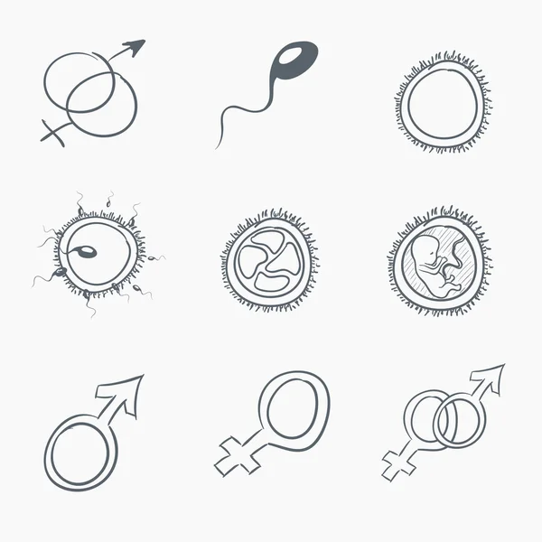 stock vector Sketch Icon Set