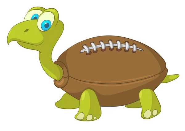 Cartoon karakter schildpad — Stockvector