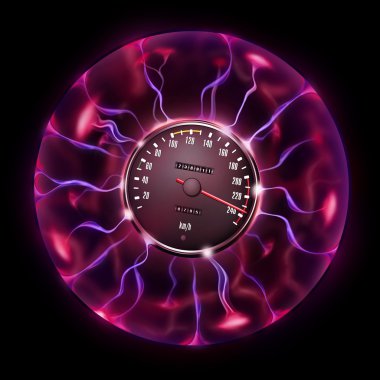 Magic Car Speedometer clipart