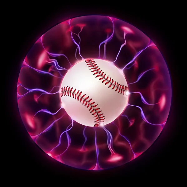 Бейсбольний м'яч колесо — стокове фото