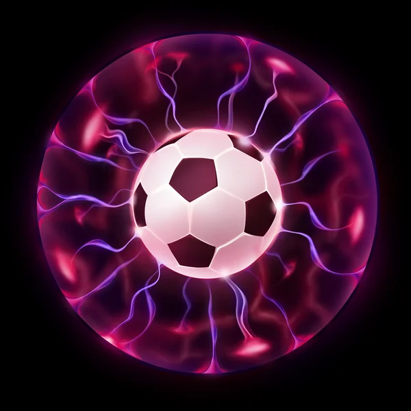 Roda de bola de futebol — Fotografia de Stock