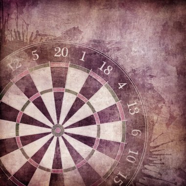 Darts Board clipart