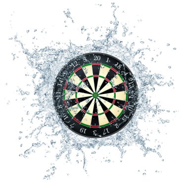 Darts Board clipart