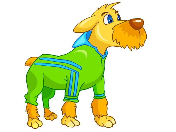 Karikatúra jellegű kutya — Stock Vector