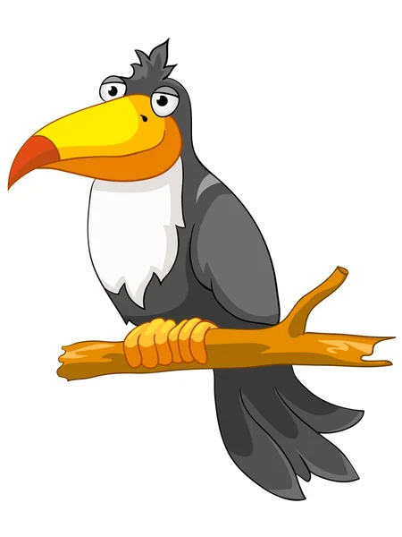 Cartoon Character Cockatoo — Stock Vector