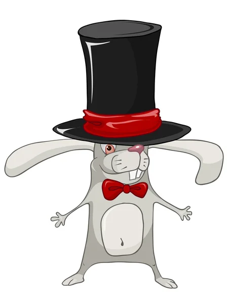 Charakter kreskówka królik — Wektor stockowy