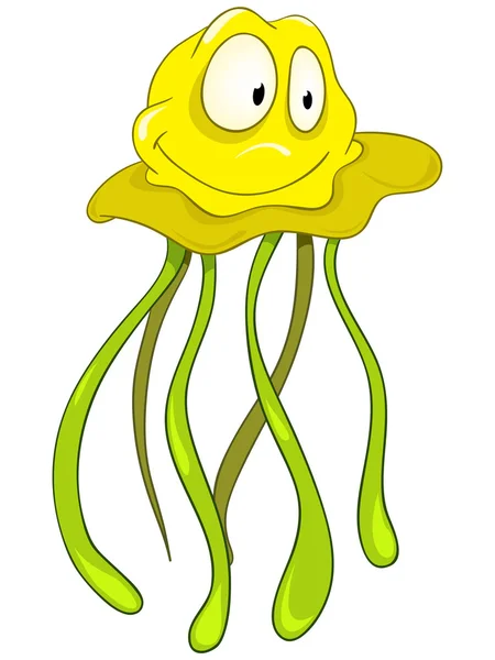 Cartoon Character Medusa — Stock Vector