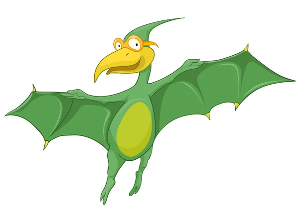 Zeichentrickfigur Dino — Stockvektor