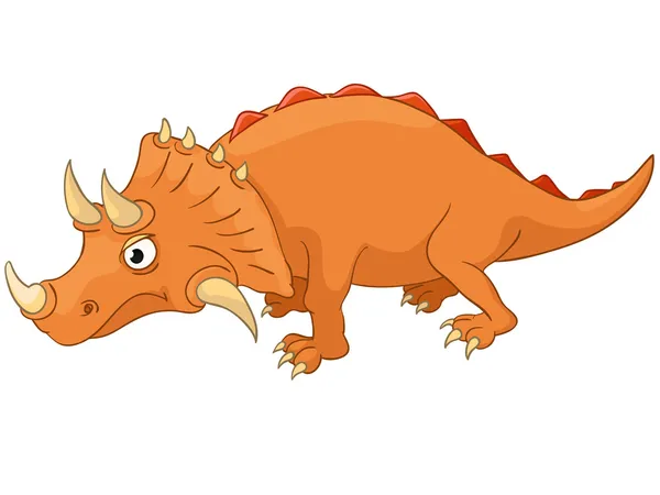 Dino χαρακτήρα κινουμένων σχεδίων — Διανυσματικό Αρχείο