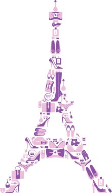 Fashion tower clipart