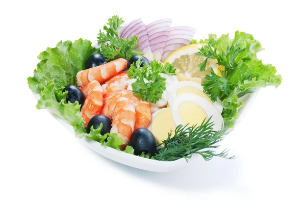 Prawn Salad — Stock Photo, Image
