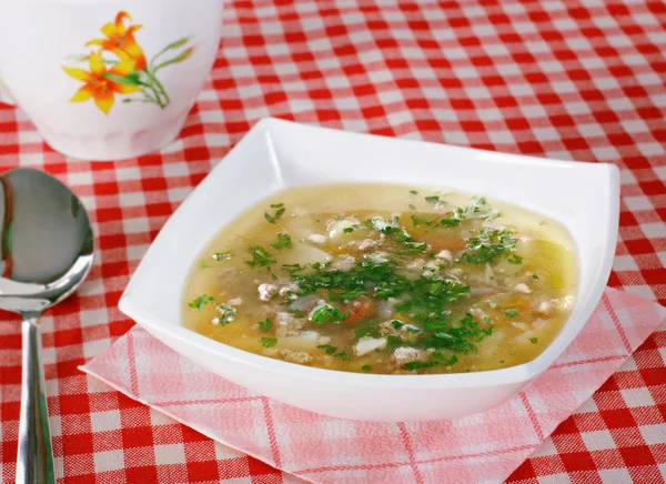 Soup appetizer — Stock Photo, Image