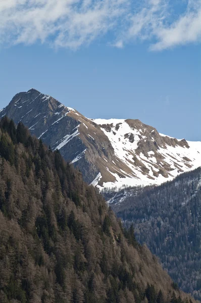 Итальянские Альпы рядом с Vipiteno-Sterzing (Бозен, Италия ) — стоковое фото