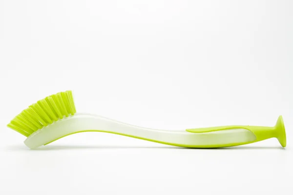Cepillo de limpieza verde — Foto de Stock