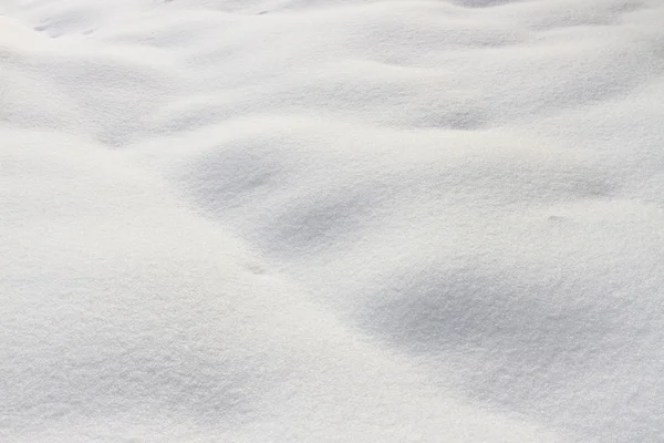 Weißer Schnee — Stockfoto
