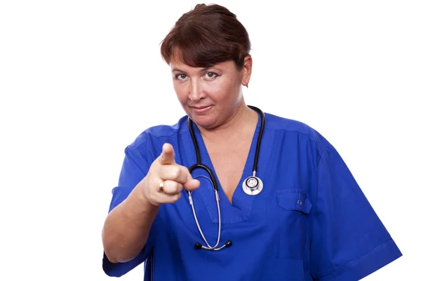 魅力的な医師の女性 — ストック写真