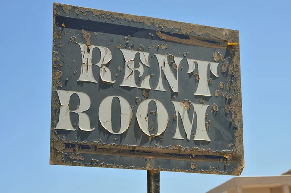 stock image RENT ROOMS Sign