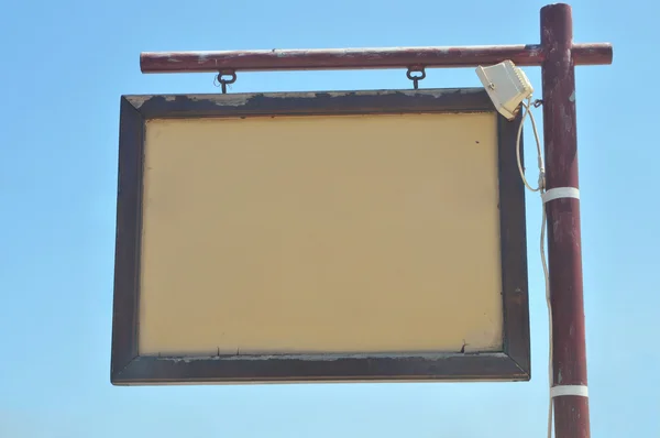 Stock image Empty Sign