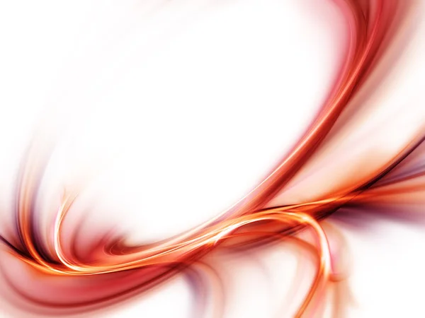 Vermelho no elemento abstrato branco — Fotografia de Stock