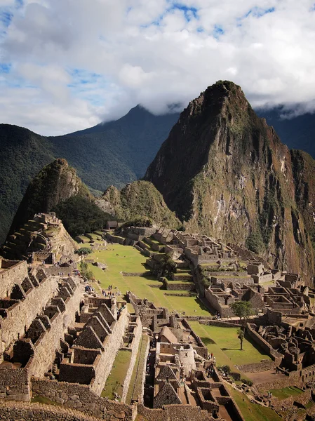Den berømte Inka by Machu Picchu – stockfoto
