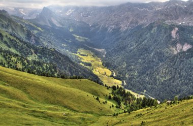 San Nicolo Valley, Trentino, Italy clipart