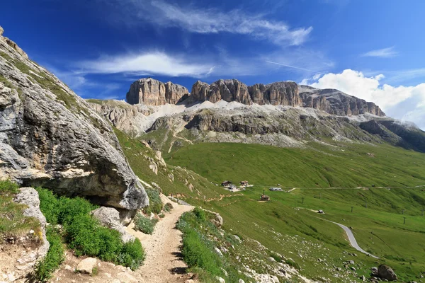 Гора Селлай и перевал Пордой — стоковое фото