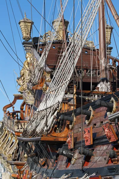 Historical galleon — Stockfoto